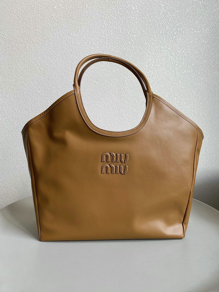 Large Miu Miu Tote Camel FL0120