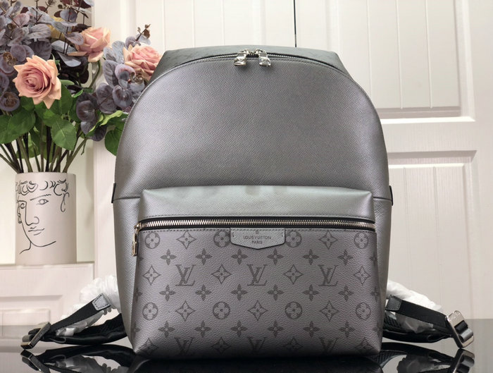 Louis Vuitton Discovery Backpack PM Silver M30835