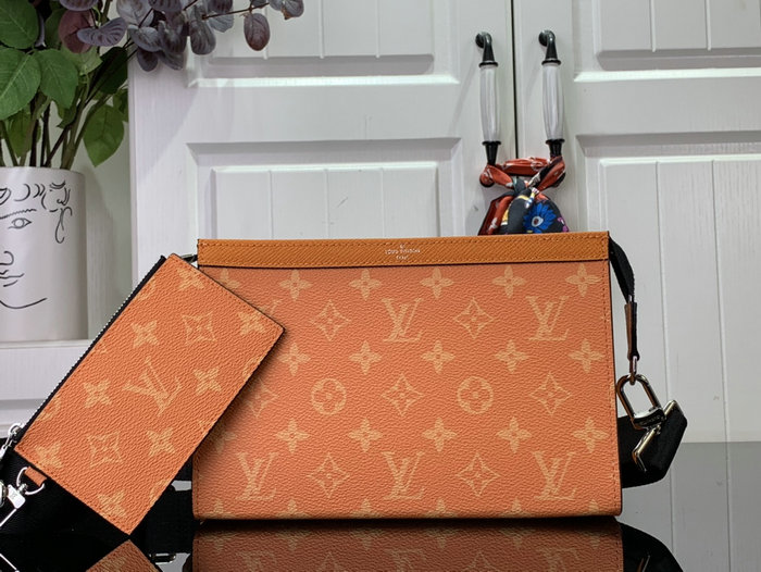 Louis Vuitton Gaston Wearable Wallet Orange M83099