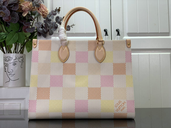 Louis Vuitton OnTheGo MM Peach M40518