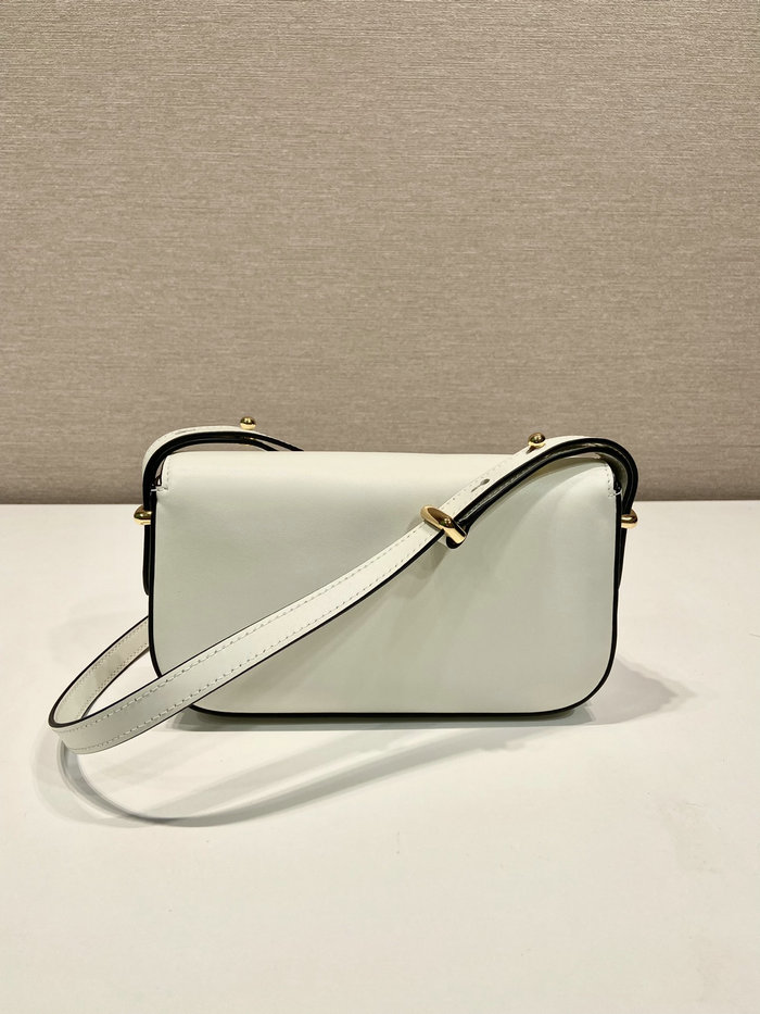 Prada Leather shoulder bag White 1BD339