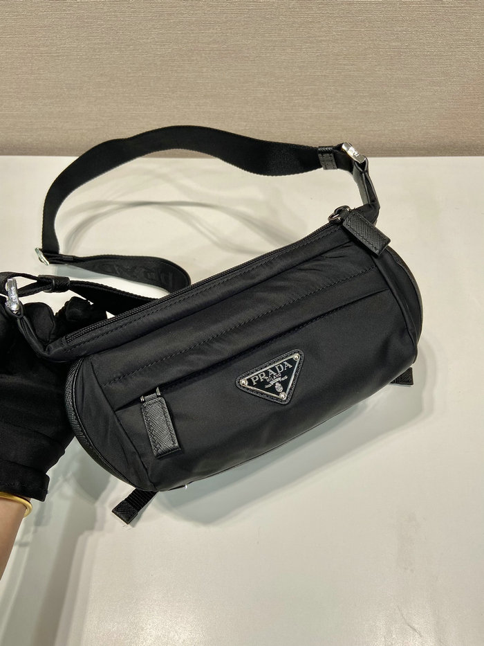 Prada Re-Nylon and Saffiano leather shoulder bag 2VH171