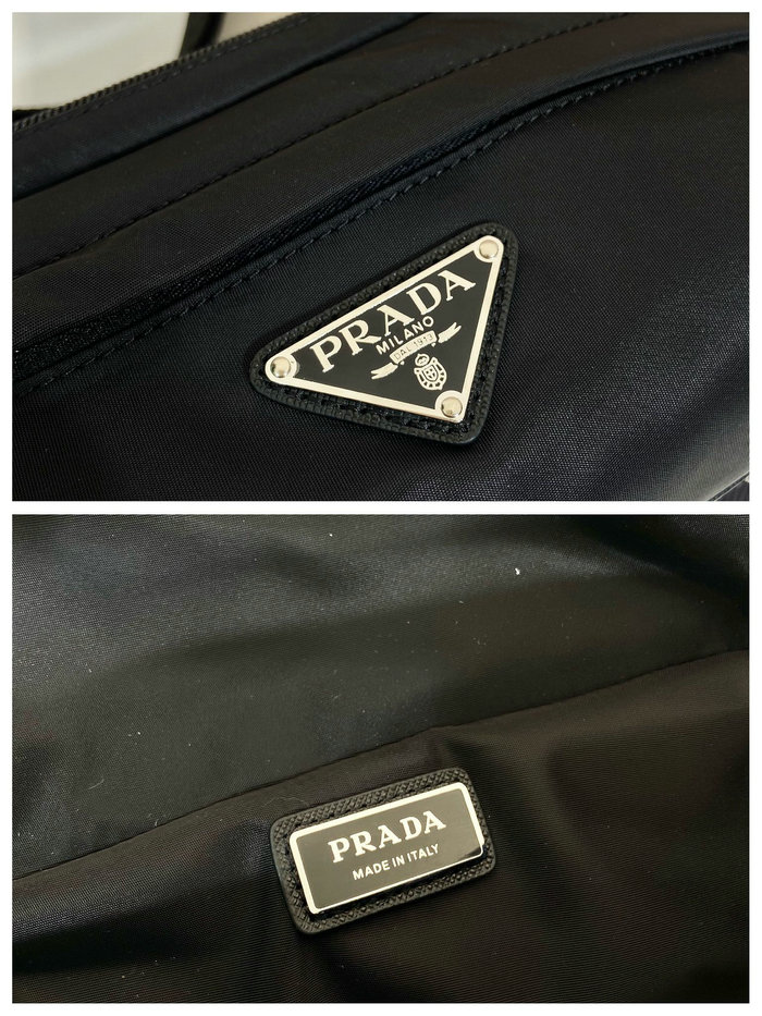 Prada Re-Nylon and Saffiano leather shoulder bag 2VH171