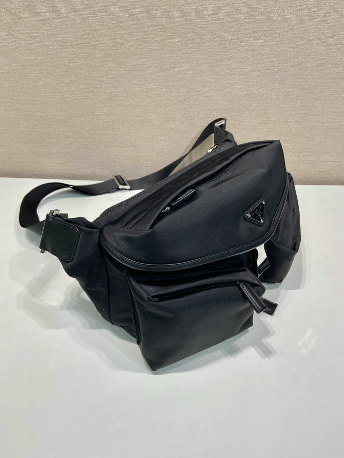 Prada Re-Nylon and leather Shoulder Bag 2VH175