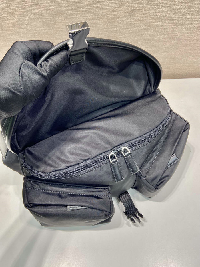 Prada Re-Nylon and leather Shoulder Bag 2VH175