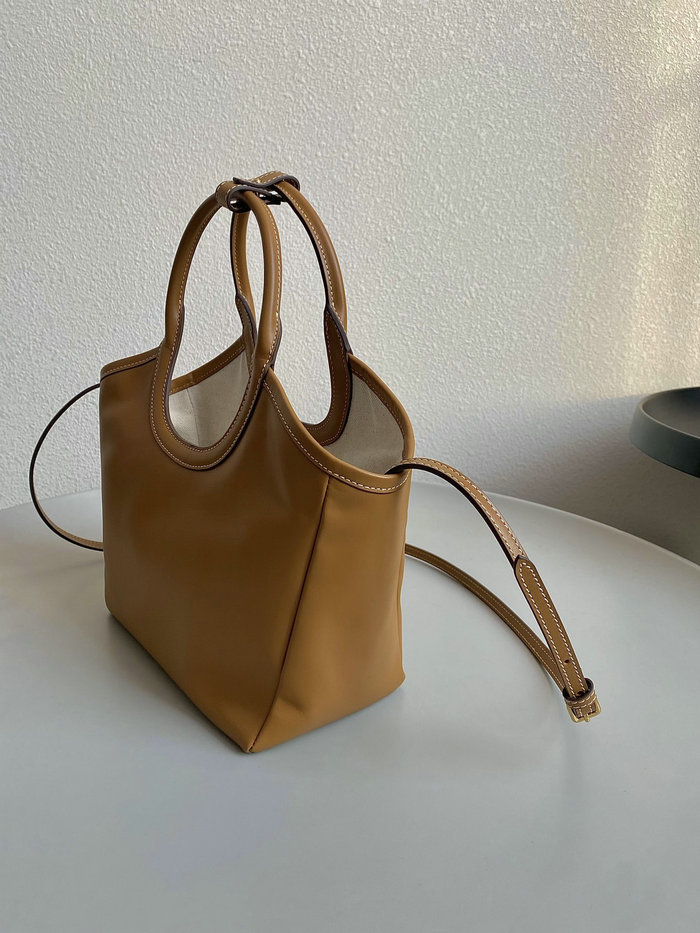 Small Miu Miu Tote Camel F0120