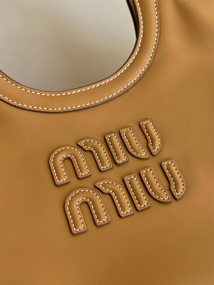 Small Miu Miu Tote Camel F0120