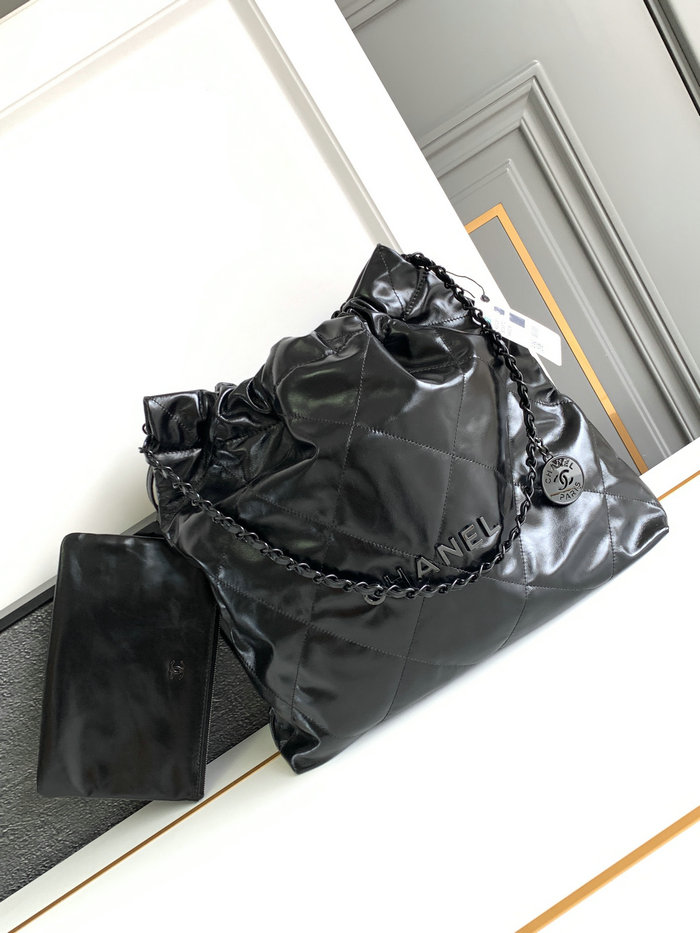 Chanel 22 Handbag Black AS3261