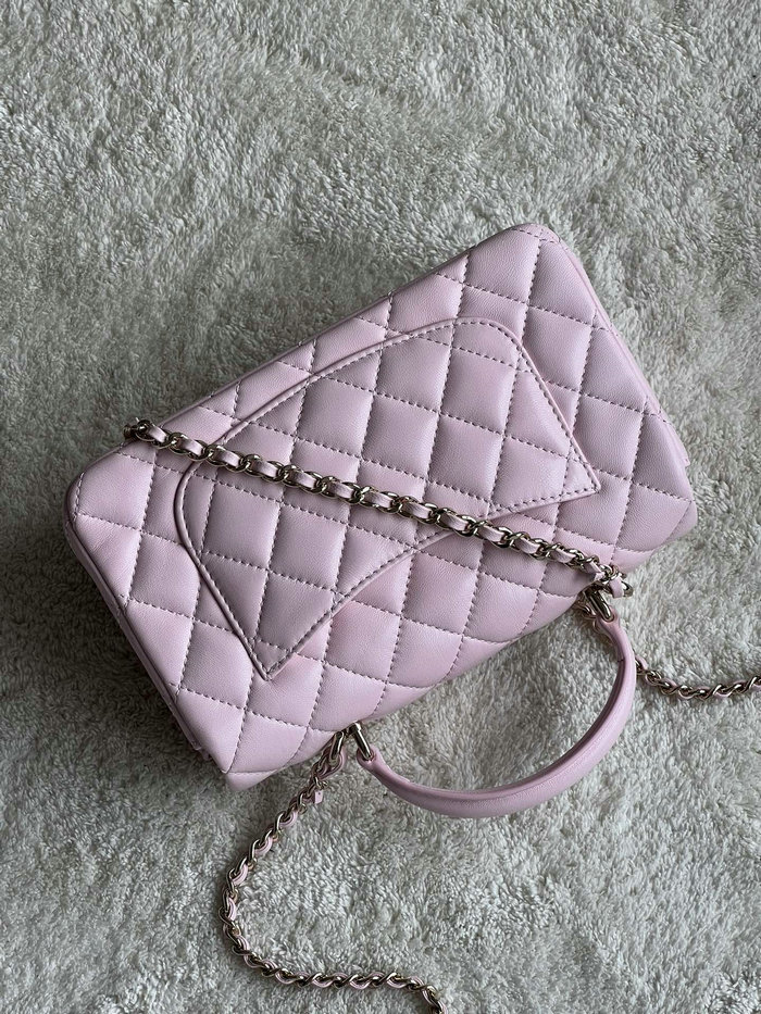 Chanel Lambskin Mini Flap Bag Pink AS2431