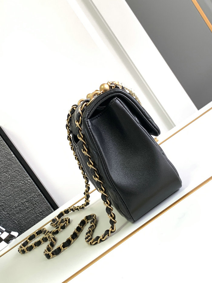 Chanel Mini Flap Bag Black AS4384