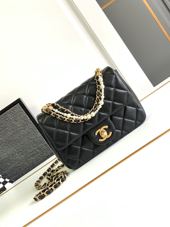 Chanel Mini Flap Bag Black AS4385