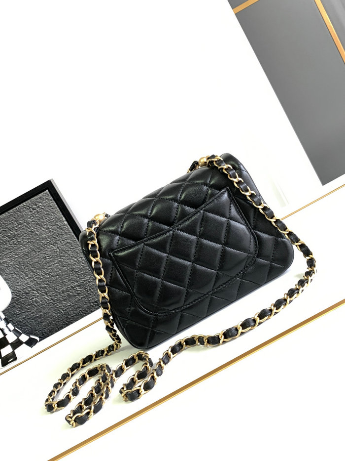 Chanel Mini Flap Bag Black AS4385