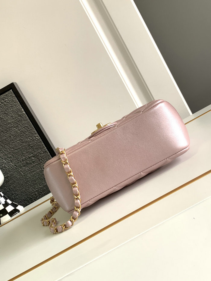 Chanel Mini Flap Bag Pink AS4384