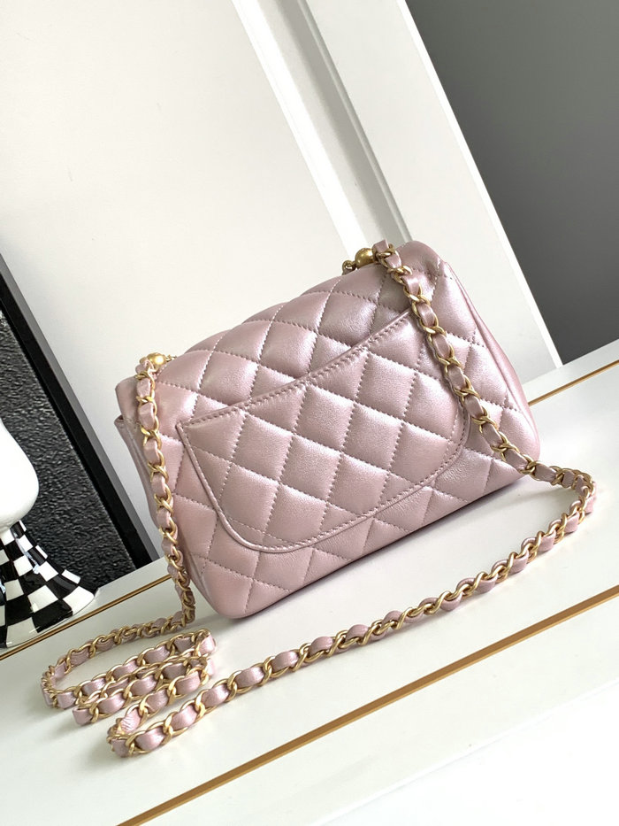 Chanel Mini Flap Bag Pink AS4385