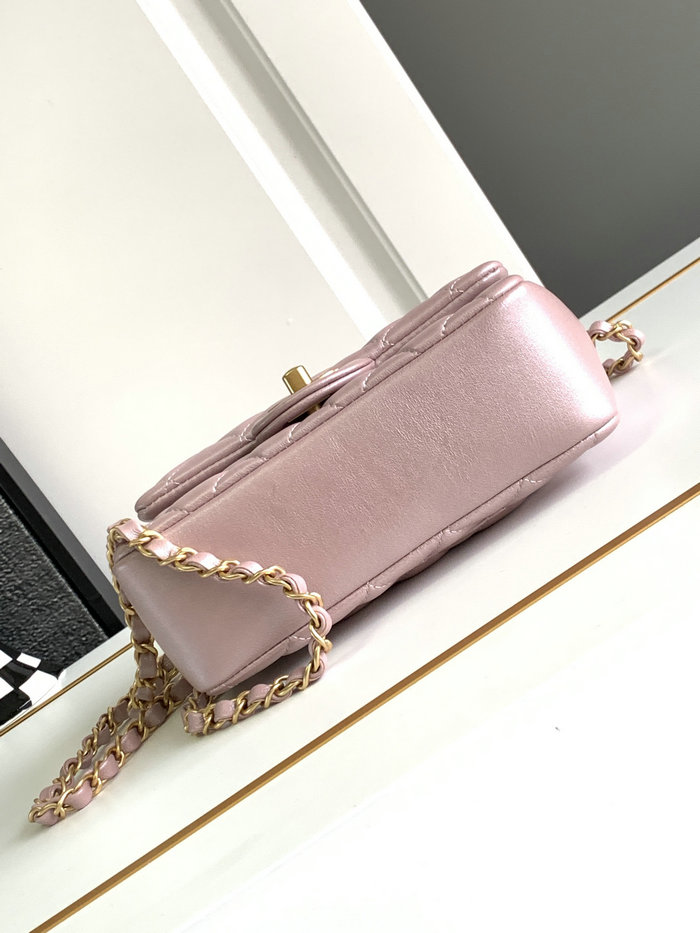 Chanel Mini Flap Bag Pink AS4385