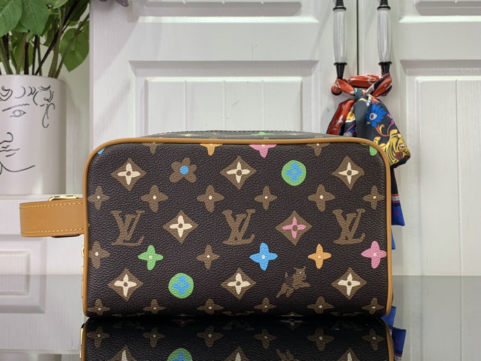 Louis Vuitton Locker Dopp Kit Brown M47069