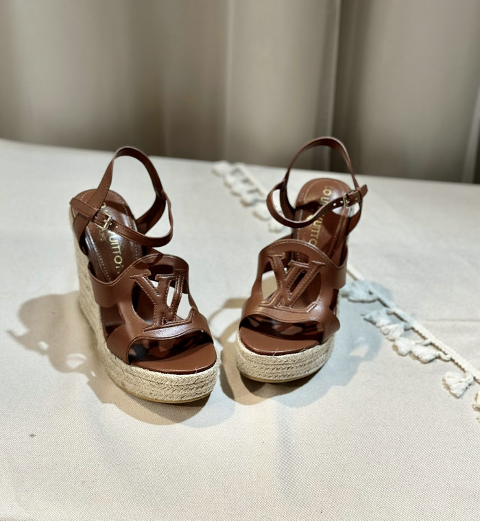 Louis Vuitton Wedge Sandals MSL040108