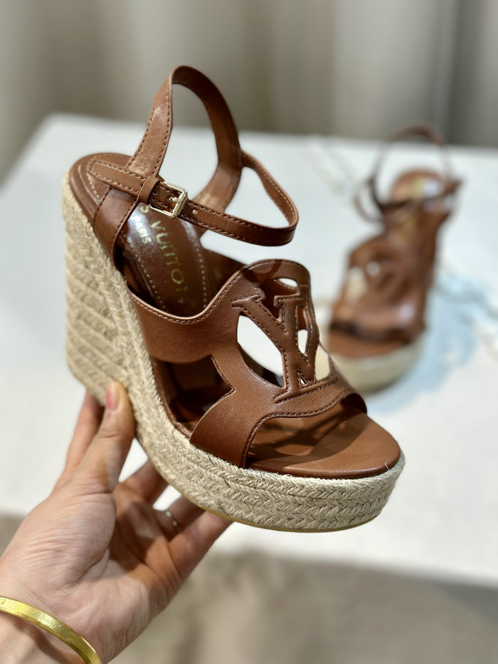 Louis Vuitton Wedge Sandals MSL040108