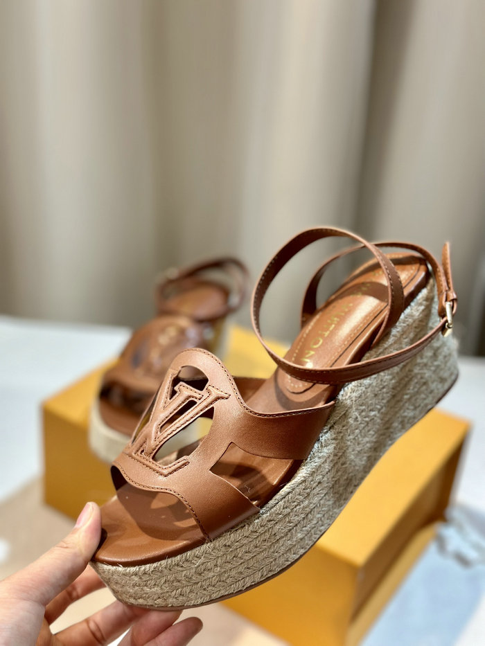 Louis Vuitton Wedge Sandals MSL040110