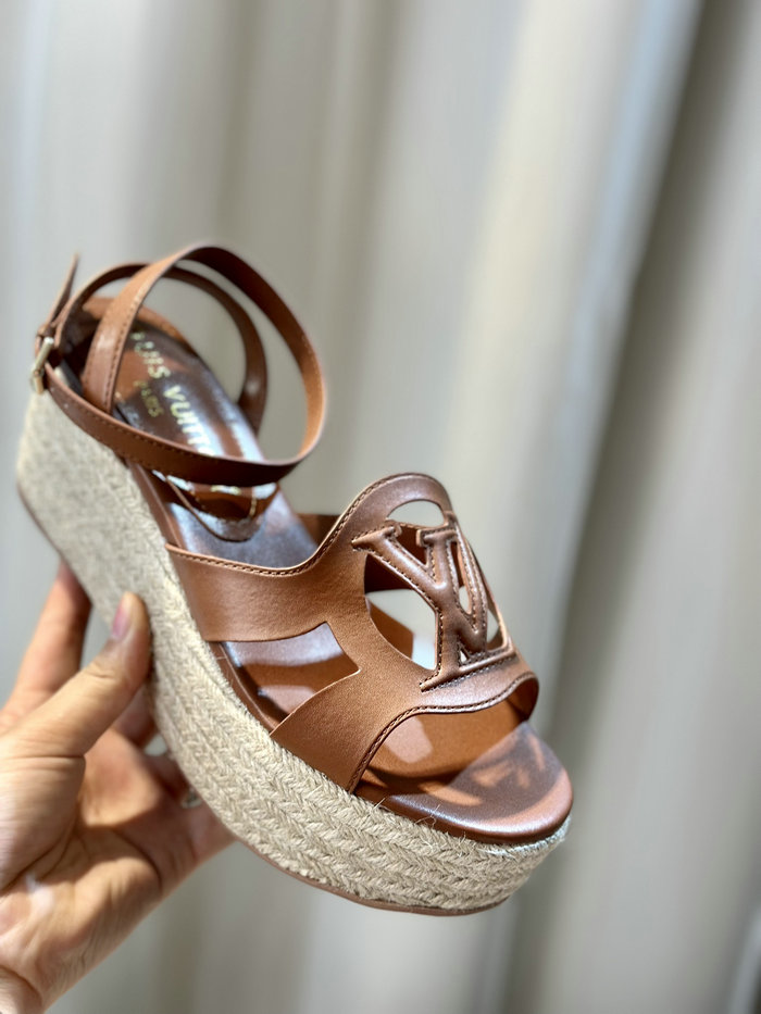 Louis Vuitton Wedge Sandals MSL040110