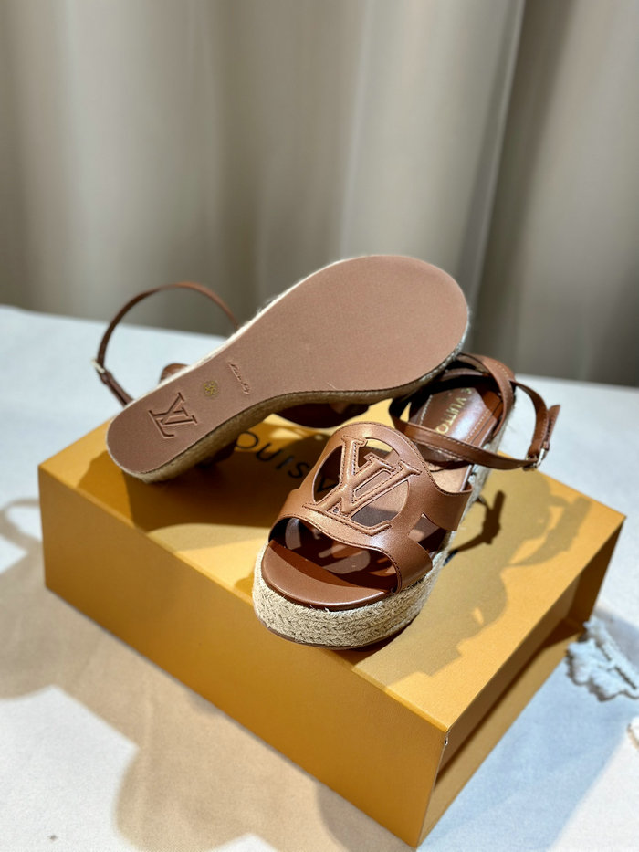 Louis Vuitton Wedge Sandals MSL040110