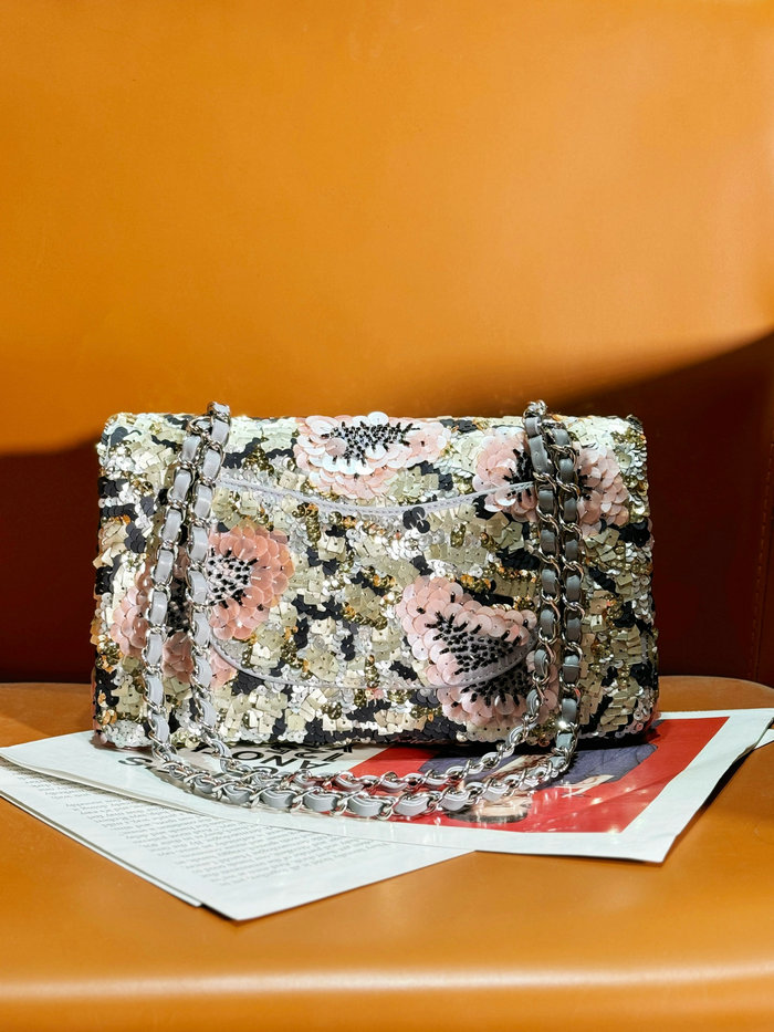 Medium Chanel Sequins Flap Bag AS1112