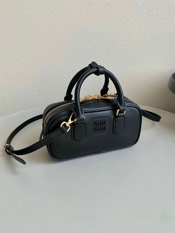 Miu Miu Arcadie leather bag Black 5BB142