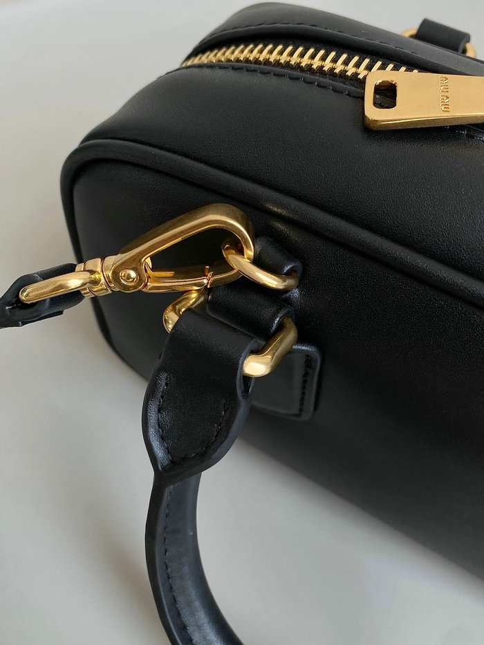 Miu Miu Arcadie leather bag Black 5BB142