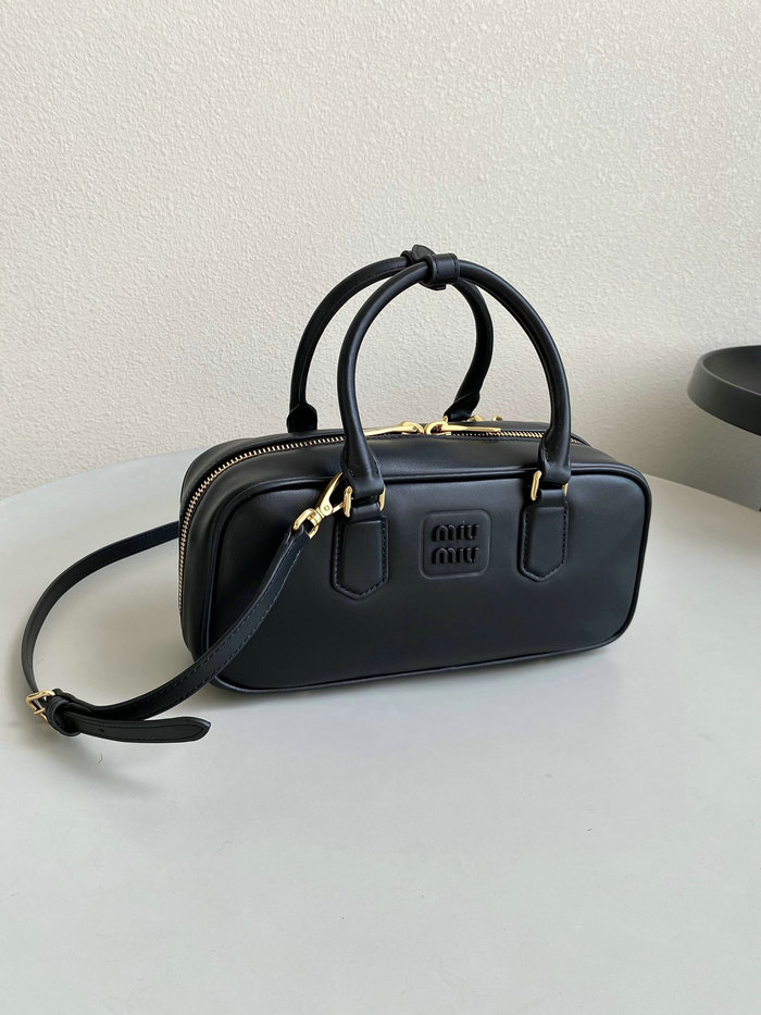 Miu Miu Arcadie leather bag Black 5BB148