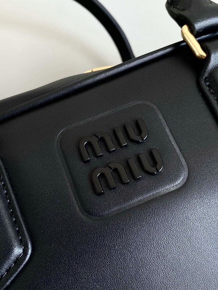 Miu Miu Arcadie leather bag Black 5BB148