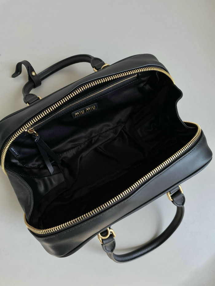 Miu Miu Arcadie leather bag Black 5BB148