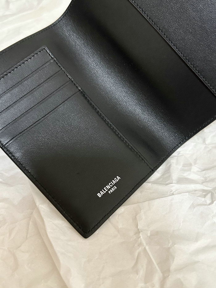 Balenciaga Passport Holder Black B787742