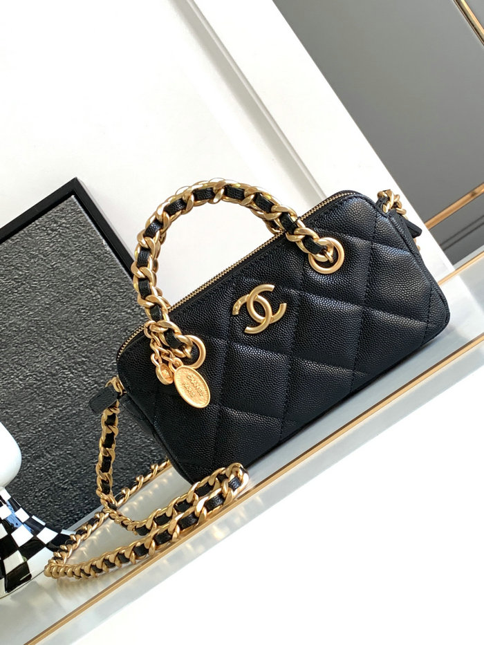 Chanel Grain Calfskin Shoulder Bag AS3495