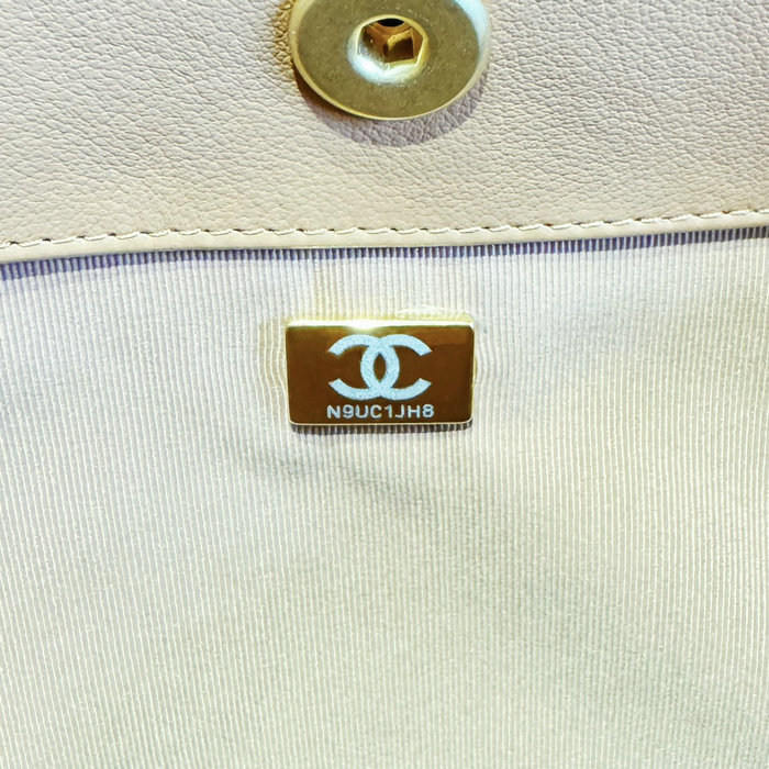 Chanel Large Hobo Bag Brown AS4668