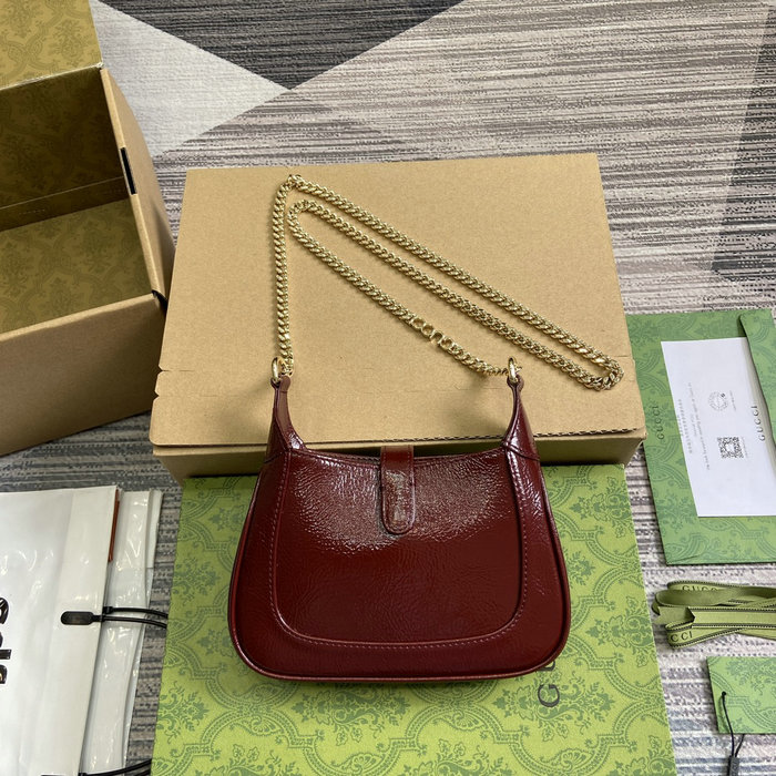 Gucci Jackie Notte Mini Bag Burgundy 782889