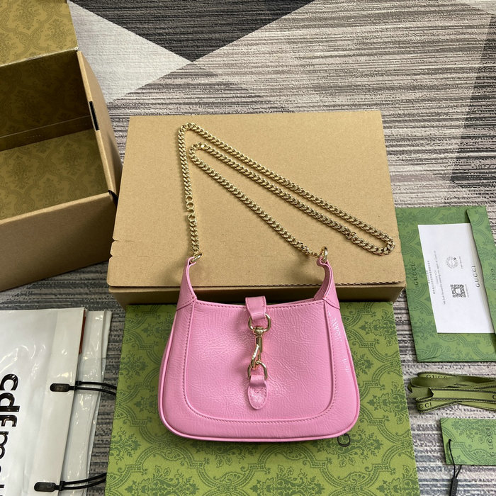 Gucci Jackie Notte Mini Bag Pink 782889