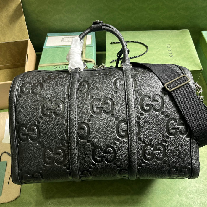 Gucci Jumbo GG Small Duffle Bag Black 725282