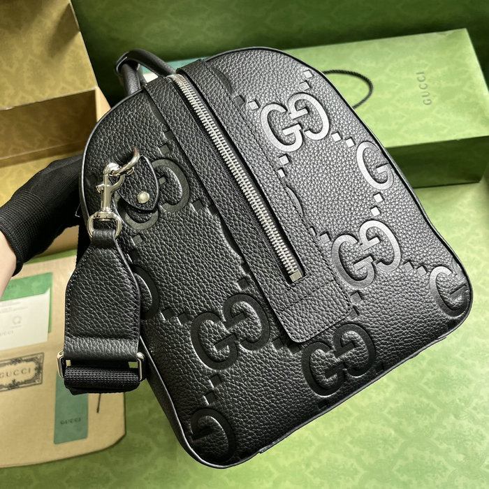 Gucci Jumbo GG Small Duffle Bag Black 725282