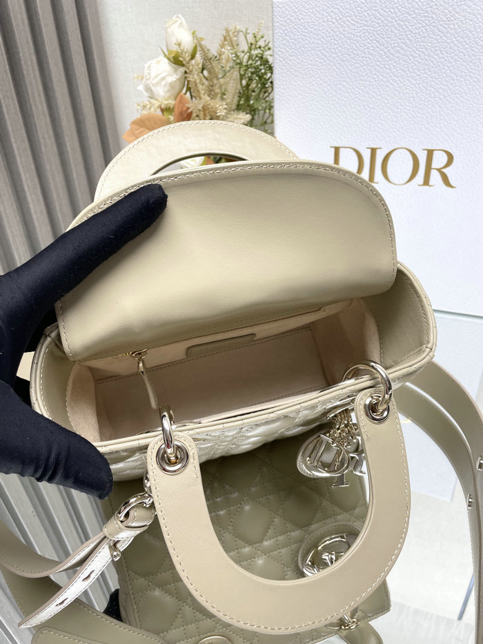 Lady Dior My ABCDior Lambskin Bag Beige DM0538