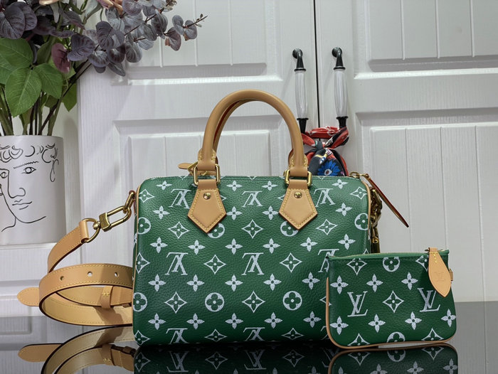 Louis Vuitton Speedy P9 Bandouliere 25 Green M24423