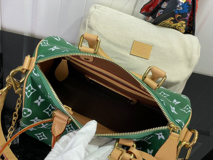 Louis Vuitton Speedy P9 Bandouliere 25 Green M24423