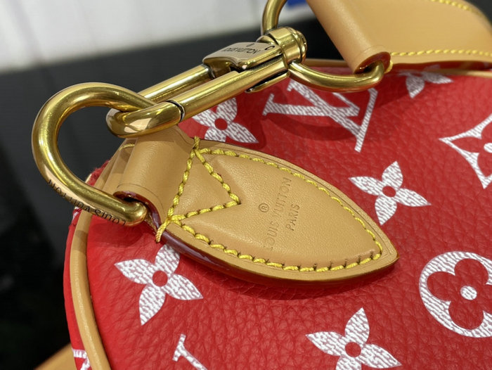 Louis Vuitton Speedy P9 Bandouliere 25 Red M24423