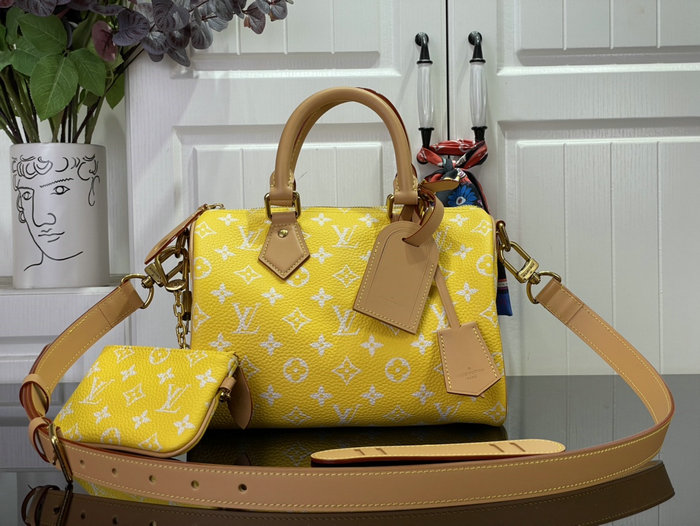 Louis Vuitton Speedy P9 Bandouliere 25 Yellow M24423