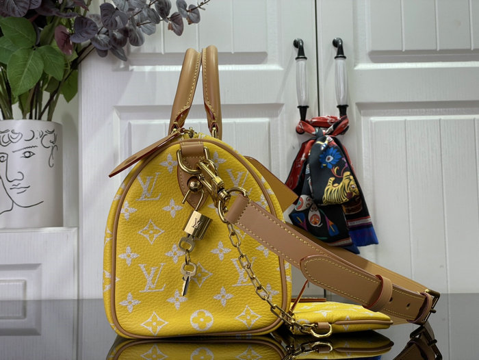 Louis Vuitton Speedy P9 Bandouliere 25 Yellow M24423