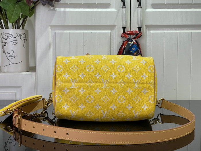 Louis Vuitton Speedy P9 Bandouliere 25 Yellow M24423