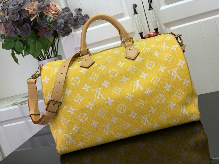 Louis Vuitton Speedy P9 Bandouliere 40 Yellow M24419