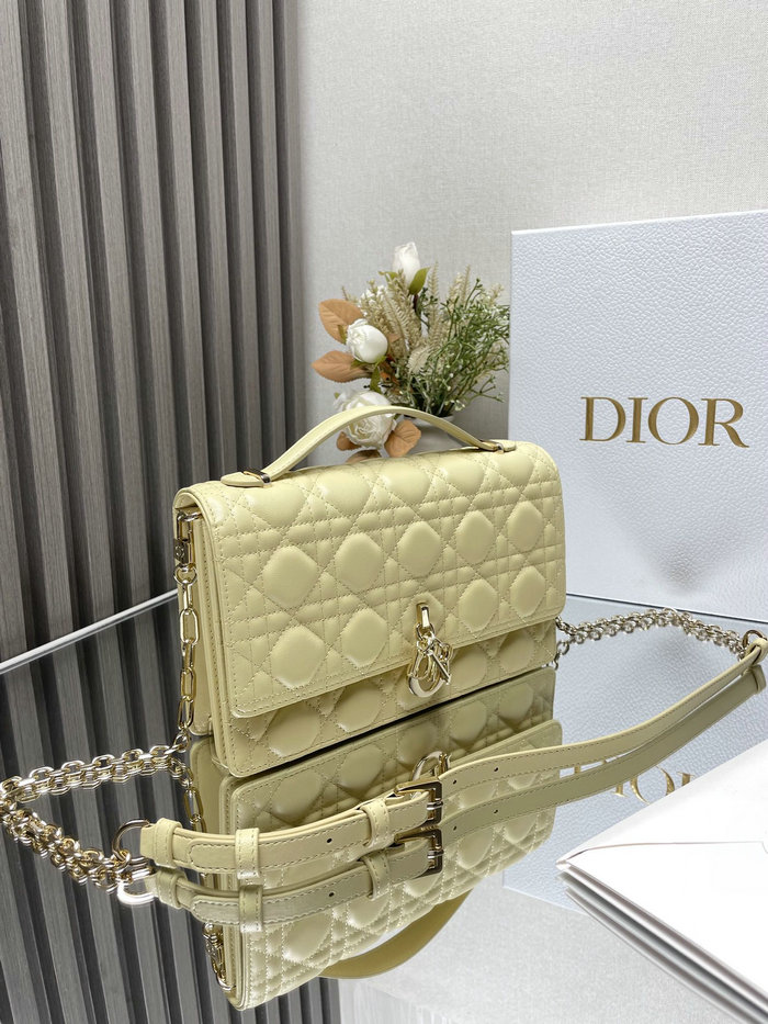 My Dior Top Handle Bag Yellow DM0810