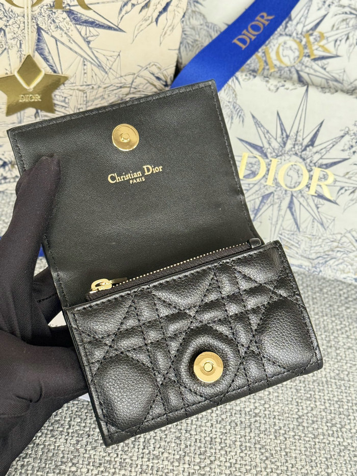 Dior Supple Calfskin Caro Glycine Wallet S5132