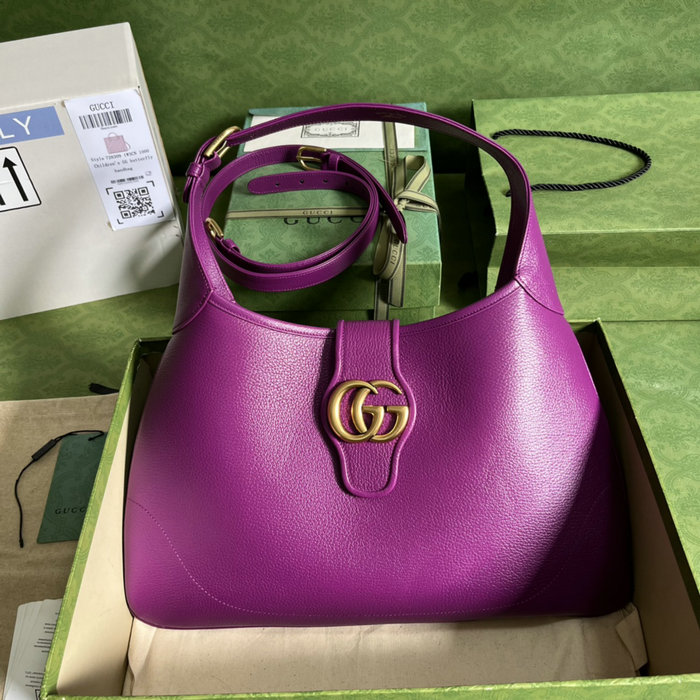 Gucci Aphrodite Medium Shoulder Bag Purple 726274