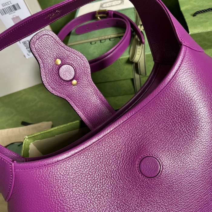 Gucci Aphrodite Medium Shoulder Bag Purple 726274